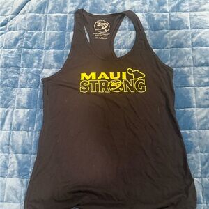 Maui Strong Black Tank Top
